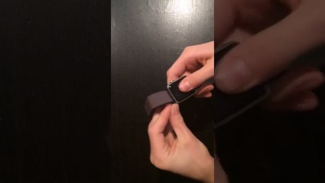Apple Watch anchor gray sport loop band review and installation. смотреть онлайн