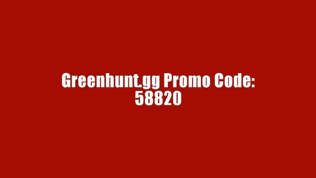 CSGO Greenhunt.gg Promo Code смотреть онлайн
