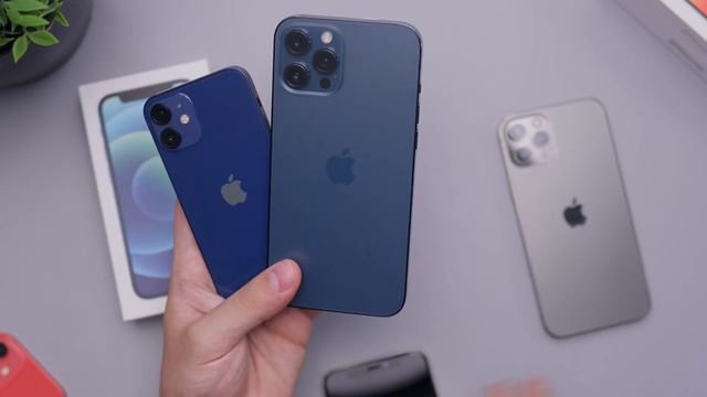Blue iPhone 12 Mini Unboxing & First Impressions! смотреть онлайн