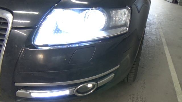 AUDI A6 C6 - AOZOOM A3+ 2020 вместо штатного ксенона + новые стёкла смотреть онлайн