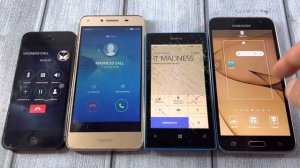 Incoming Call Nokia Lumia, Samsung J3 2016, iPhone 5 & Outgoing Call Honor / Madness Call