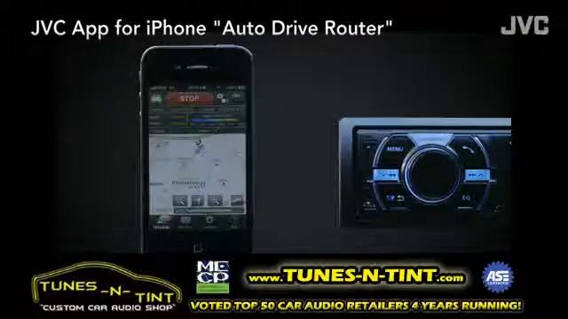 JVC Auto Drive Router App for iPhone смотреть онлайн