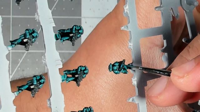 How to Paint Epic Scale Sons of Horus Space Marines for Warhammer Legions Imperialis смотреть онлайн