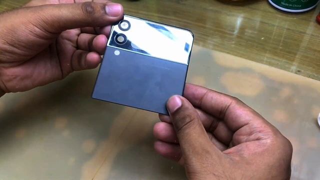 Samsun Galaxy Z Flip 4 Back Display Glass Replacement || ASMR Repair Z Flip 4 || Phone Doctor BD