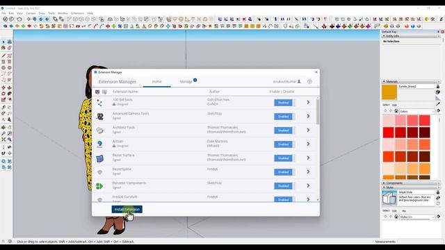 How to INSTALL PLUGIN in SketchUp смотреть онлайн