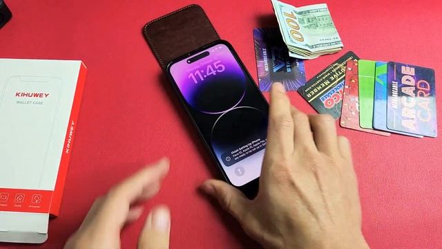 iPhone 14 Pro Max: Wallet Case w/ Kickstand Review (KIHUWEY) смотреть онлайн