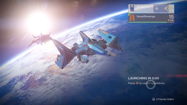 Destiny. Маленький кусочек прохождения последней миссии сюжетки. смотреть онлайн