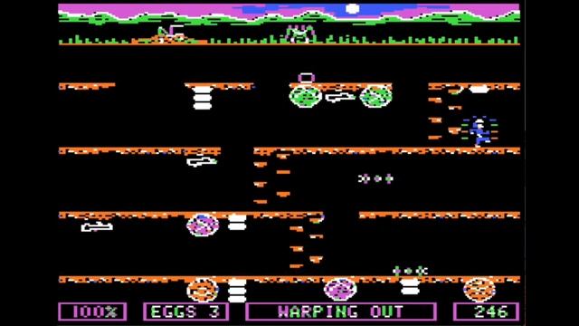 Dino Eggs longplay w/ cheats (Apple II - Micro Fun) смотреть онлайн