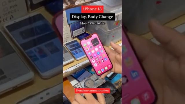 iPhone 13 Display & Body change ❤️🙏 | iPhone 13 repair #iphone13 #displaychange #shortvideo #viral смотреть онлайн