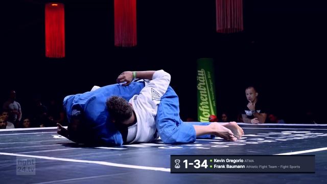 Kevin Gregorio vs Frank Baumann | Invictus Grappling Tournament 3 | Full Fight смотреть онлайн