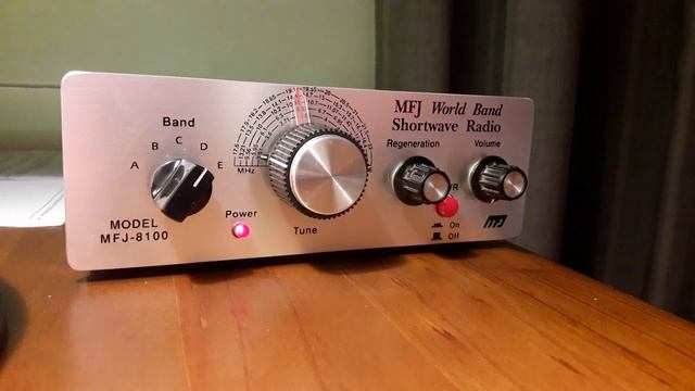 MFJ-8100 Regenerative Radio Receiver MFJ-8100K смотреть онлайн