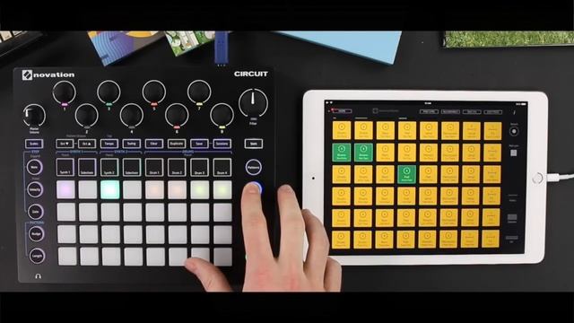 Novation // Launchpad for iPad - Midi Sync Output смотреть онлайн