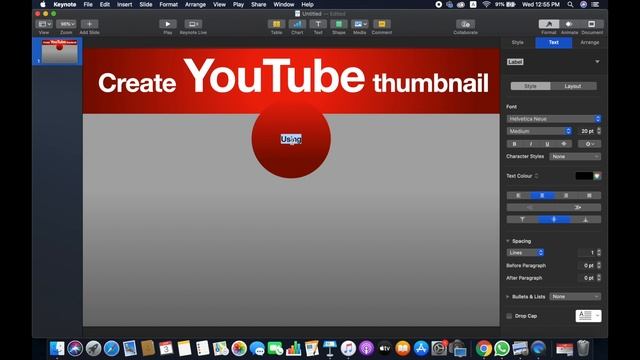 Create youtube thumbnail using keynote | Keynote Bangla tutorial | Mac Tips 2020 смотреть онлайн