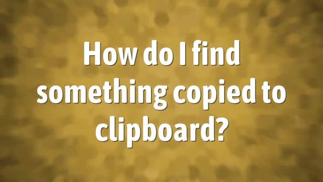 How do I open clipboard? смотреть онлайн