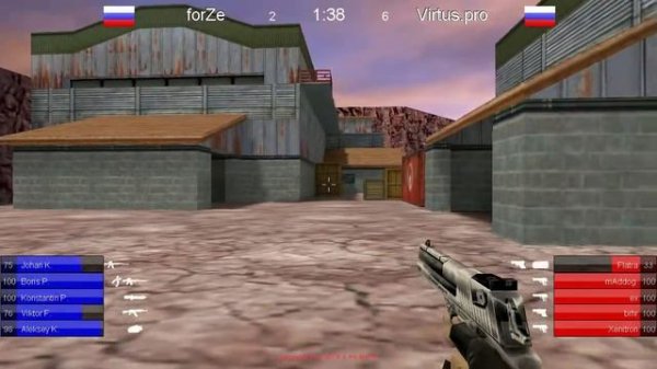 [ HLTV ] playground.forZe vs Virtus.pro (ESWC 2005)