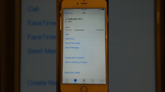 BLOCK CALLS FOR IPHONE 6, 6S, 8 & PLUS & MOST OTHER VERSIONS. смотреть онлайн
