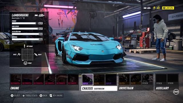 Need for Speed HEAT : LAMBORGHINI AVENTADOR [ LB★PERFORMANCE ] смотреть онлайн