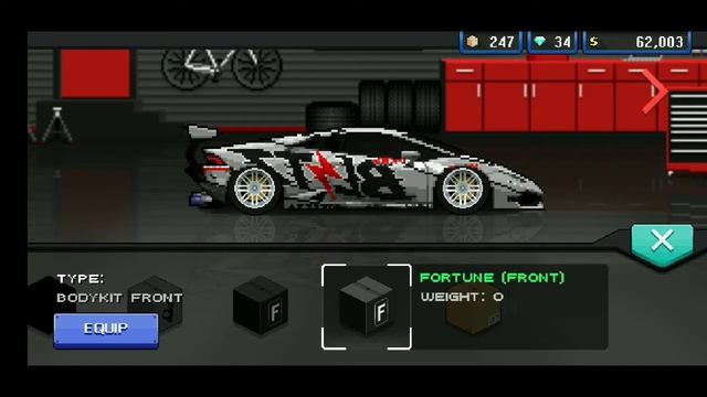 Lamborghini Hurracan V2 (Pixel Car Racer Unlimited) смотреть онлайн