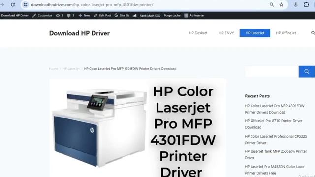 HP Color LaserJet Pro MFP 4301FDW Printer Driver #windows #hp смотреть онлайн