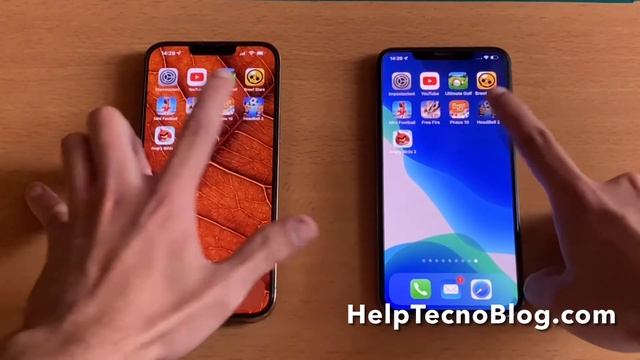 iPhone 13 Pro Max vs iPhone XS Max - Test di velocità смотреть онлайн