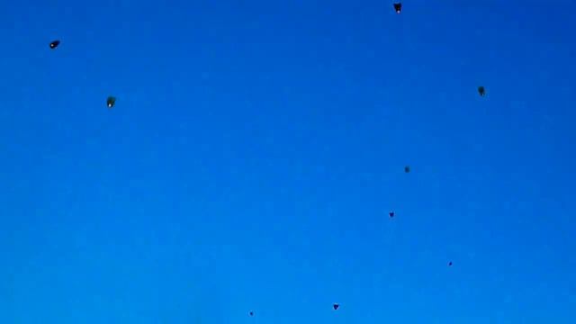 Небесные фонарики в День молодежи в Барабинске смотреть онлайн