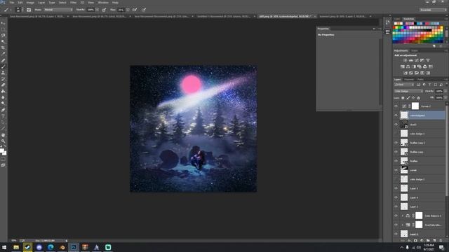 How to Turn Your Art VIBRANT in Photoshop! - Color Dodge Tutorial смотреть онлайн
