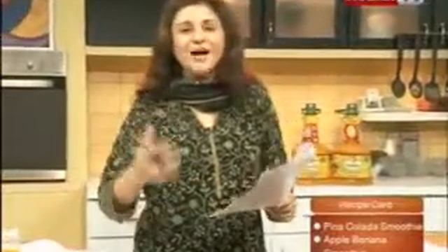 ''Healthy Cooking'' - Ep# PINA COLADA SMOOTHIE-APPLE BANANA SMOOTHIE 1/4 (20-APR-12) Health TV смотреть онлайн