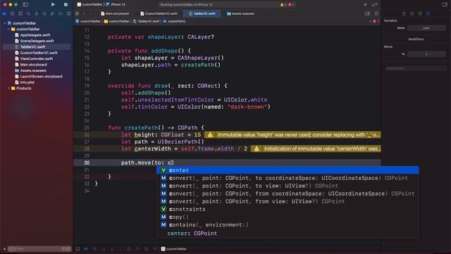 How to create CUSTOM TABBAR (simple to advanced) using swift 5 смотреть онлайн