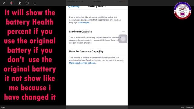 How to fix not show battery health percentage on iPhone iPad 2019 смотреть онлайн