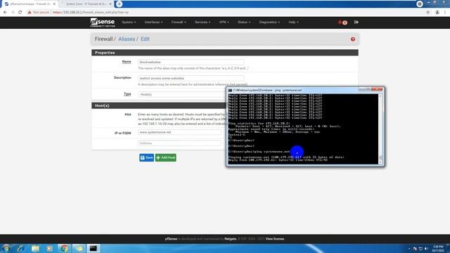 block website with pfsene firewall смотреть онлайн