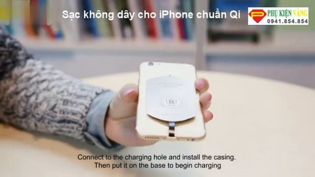 Bộ sạc không dây Baseus cho iPhone - PHỤ KIỆN VÀNG смотреть онлайн