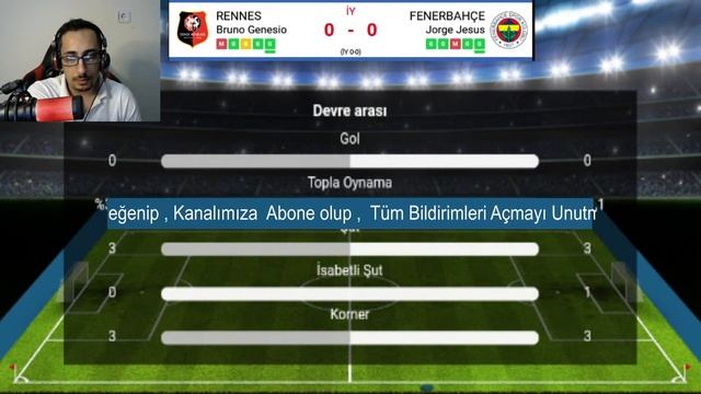 RENNES - FENERBAHÇE MAÇI CANLI YAYIN