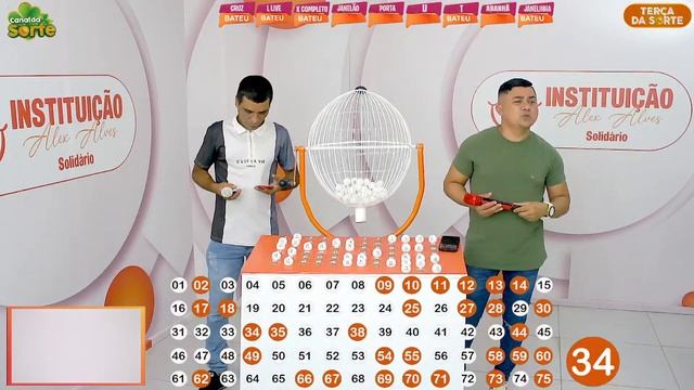 TERÇA DA SORTE SORTEIO DO CEARÁ INSTITUIÇÃO ALEX ALVES 02/04/24 20h смотреть онлайн
