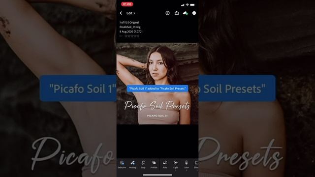 How to Add Presets to Lightroom Mobile | DNG Presets for iPhone смотреть онлайн