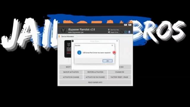 IBYPASSER REPAIR DRIVER VIA TOOL SETTINGS