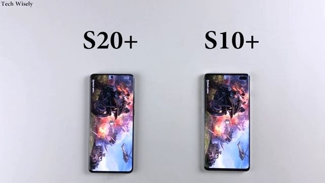 SAMSUNG S20+ vs S10+ Speed Test & Size Comparison смотреть онлайн