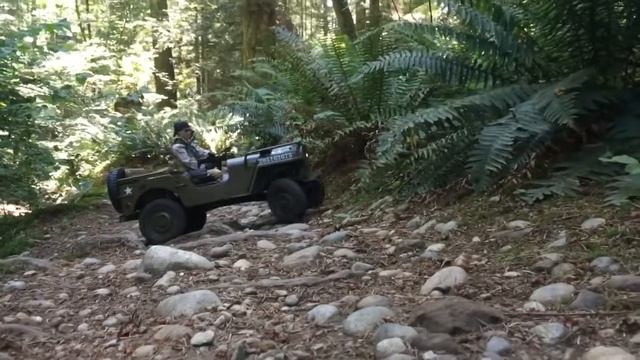 July 25, 2020, " Rocky Forest Trail " 1/6 Scale RocHobby 1941 Jeep смотреть онлайн