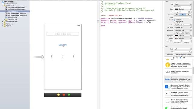 iOS 7 Tutorial 4 - Unit Converter смотреть онлайн