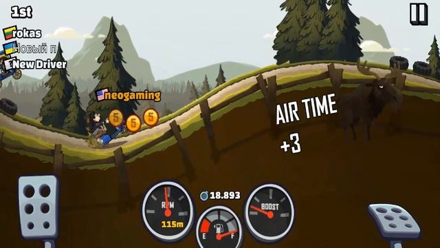 Hill Climb Racing 2: Gameplay Walkthrough Part 6 - Adventure (iOS, Android) смотреть онлайн