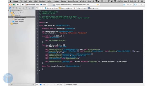 Swift: Segmented Control смотреть онлайн