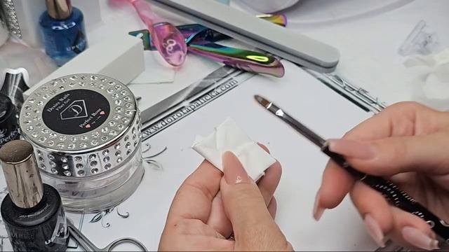 Removing nail extensions. Safe hard gel nails removal смотреть онлайн
