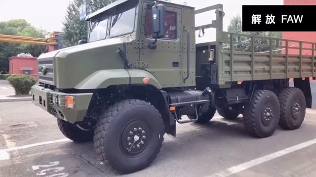 中国解放軍FAW Jiefang CA2120L2E4 Off-road truck смотреть онлайн