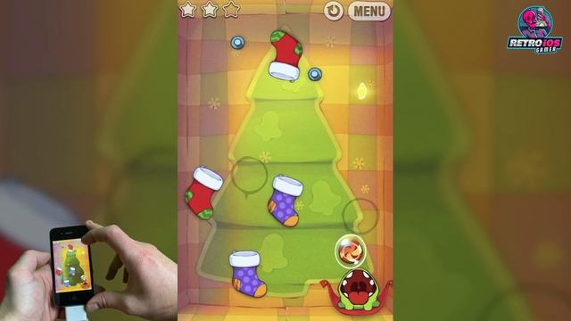 Cut The Rope: Holiday Gift Gameplay In 2022 On IPhone