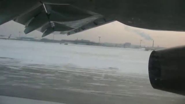 AN-148 GTK Rossiya landing Pulkovo - Sheremetyevo смотреть онлайн