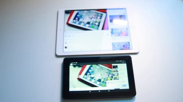 Apple iPad Air 2 vs the Amazon Kindle fire 7" смотреть онлайн