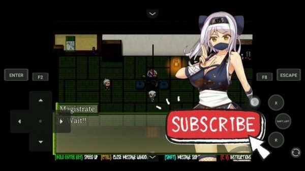 Ninja infiltration rpgm gameplay Android/PC @Gameflix