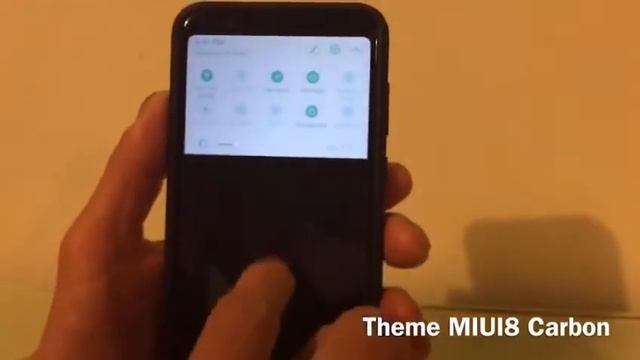 MIUI 8 Carbon. Theme for Huawei and honor. смотреть онлайн
