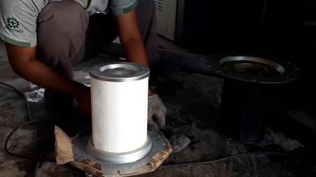 Atlas copco | GA45 | Safety valve open problem смотреть онлайн