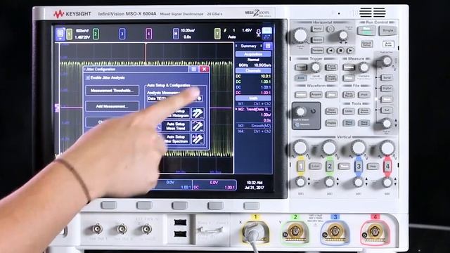 How to Measure Jitter with an Oscilloscope - Scopes University - (S1E5) смотреть онлайн