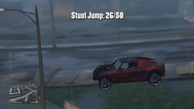 GTA 5 - All 50 Stunt Jumps смотреть онлайн